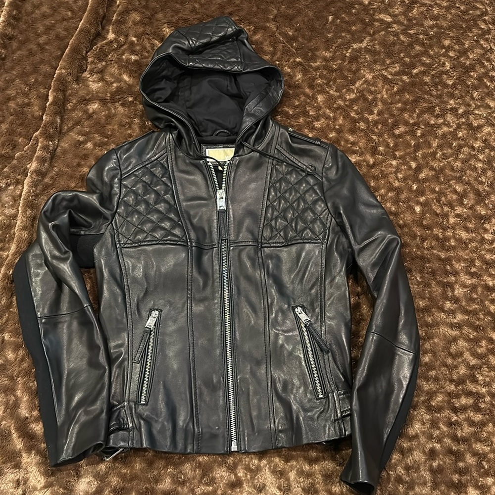 Michael Kors leather jacket